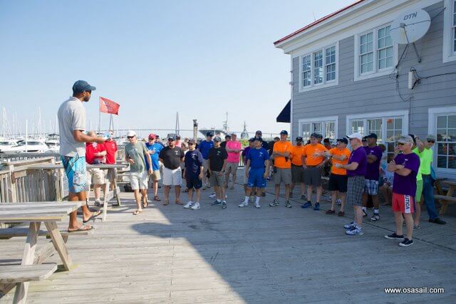 team building sailing